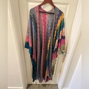 Free People Multi colored kimono